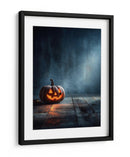 Escena de Halloween con calabaza y linterna I - Justyna Jaszke | Cuadro decorativo de Canvas Lab