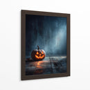 Escena de Halloween con calabaza y linterna I - Justyna Jaszke | Cuadro decorativo de Canvas Lab
