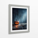 Escena de Halloween con calabaza y linterna I - Justyna Jaszke | Cuadro decorativo de Canvas Lab
