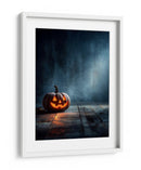 Escena de Halloween con calabaza y linterna I - Justyna Jaszke | Cuadro decorativo de Canvas Lab