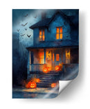 Escena de Halloween IV - Justyna Jaszke | Cuadro decorativo de Canvas Lab