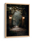Escena de Halloween con lápidas II - Justyna Jaszke | Cuadro decorativo de Canvas Lab