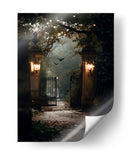 Escena de Halloween con lápidas II - Justyna Jaszke | Cuadro decorativo de Canvas Lab