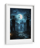 Escena de Halloween con lápidas I - Justyna Jaszke | Cuadro decorativo de Canvas Lab