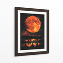 Escena de Halloween de brujas bailando IV - Justyna Jaszke | Cuadro decorativo de Canvas Lab