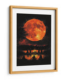 Escena de Halloween de brujas bailando IV - Justyna Jaszke | Cuadro decorativo de Canvas Lab