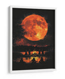 Escena de Halloween de brujas bailando IV - Justyna Jaszke | Cuadro decorativo de Canvas Lab