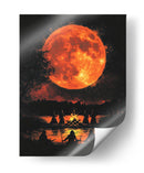 Escena de Halloween de brujas bailando IV - Justyna Jaszke | Cuadro decorativo de Canvas Lab