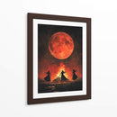 Escena de Halloween de brujas bailando - Justyna Jaszke | Cuadro decorativo de Canvas Lab