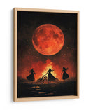 Escena de Halloween de brujas bailando - Justyna Jaszke | Cuadro decorativo de Canvas Lab