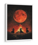 Escena de Halloween de brujas bailando - Justyna Jaszke | Cuadro decorativo de Canvas Lab