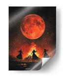 Escena de Halloween de brujas bailando - Justyna Jaszke | Cuadro decorativo de Canvas Lab