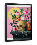 Naturaleza muerta de Vanitas - Marja van den | Cuadro decorativo de Canvas Lab