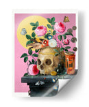 Naturaleza muerta de Vanitas - Marja van den | Cuadro decorativo de Canvas Lab