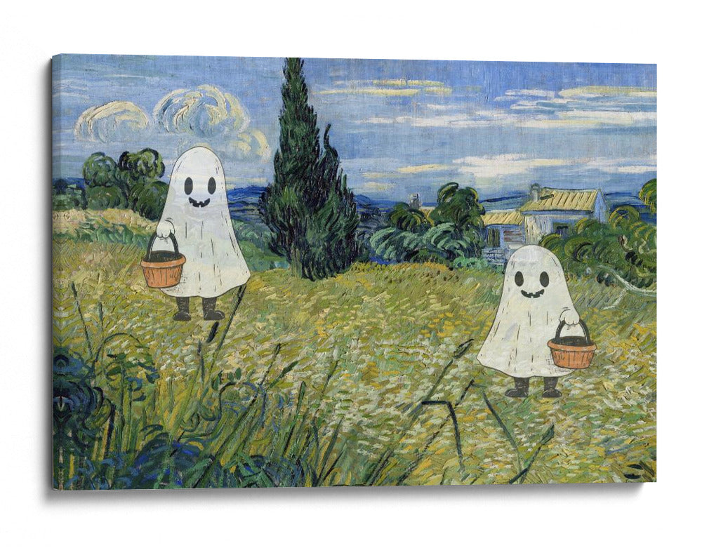 Paisaje de Halloween - The Art Concept | Cuadro decorativo de Canvas Lab