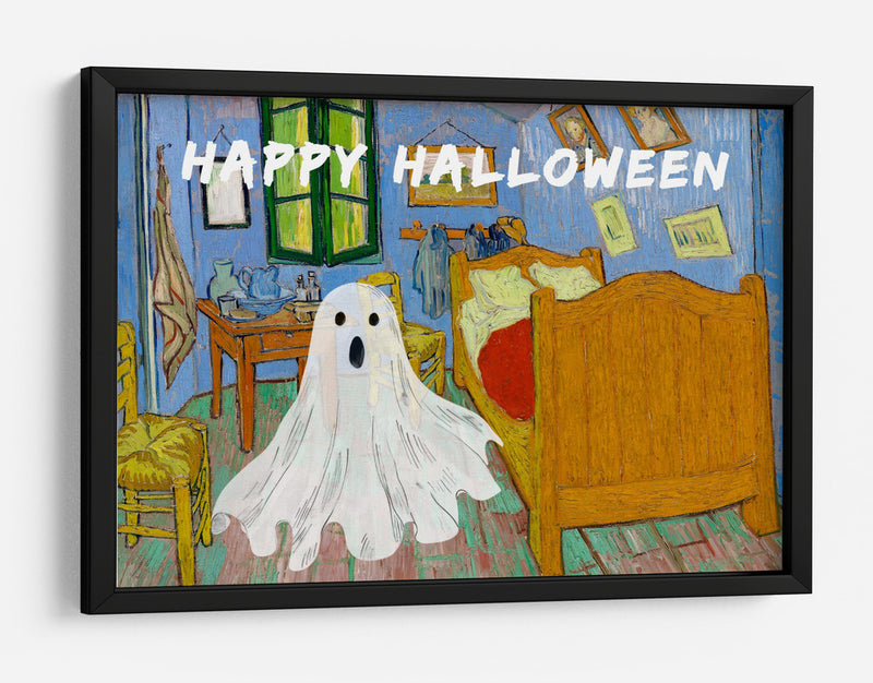 Collage de Van Gogh de Feliz Halloween - The Art Concept | Cuadro decorativo de Canvas Lab