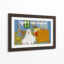 Collage de Van Gogh de Feliz Halloween - The Art Concept | Cuadro decorativo de Canvas Lab