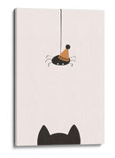 Gato y araña de Halloween - Menina Lisboa | Cuadro decorativo de Canvas Lab