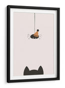 Gato y araña de Halloween - Menina Lisboa | Cuadro decorativo de Canvas Lab