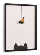 Gato y araña de Halloween - Menina Lisboa | Cuadro decorativo de Canvas Lab
