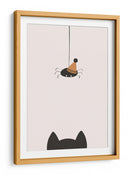 Gato y araña de Halloween - Menina Lisboa | Cuadro decorativo de Canvas Lab