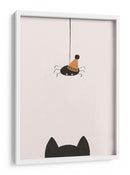 Gato y araña de Halloween - Menina Lisboa | Cuadro decorativo de Canvas Lab