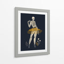 Ilustración gótica de moda negra n.° 1 - Annick | Cuadro decorativo de Canvas Lab