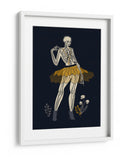 Ilustración gótica de moda negra n.° 1 - Annick | Cuadro decorativo de Canvas Lab