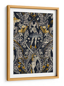 Patrón oscuro de la fashionista gótica - Annick | Cuadro decorativo de Canvas Lab