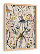 Patrón blanco antiguo de estilo gótico fashionista - Annick | Cuadro decorativo de Canvas Lab