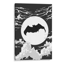 Murciélago silueteado volando II - Nicholas | Cuadro decorativo de Canvas Lab