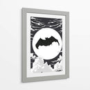 Murciélago silueteado volando II - Nicholas | Cuadro decorativo de Canvas Lab