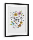 Murciélago en medio de flores - Cecilia Battaini | Cuadro decorativo de Canvas Lab