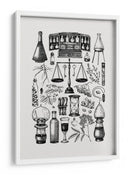 Ingredientes de boticario antiguo y hierbas medicinales - Yevheniia Lytvynovych | Cuadro decorativo de Canvas Lab