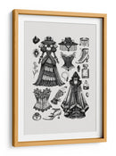 Arte de la moda victoriana - Yevheniia Lytvynovych | Cuadro decorativo de Canvas Lab