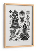 Arte de la moda victoriana - Yevheniia Lytvynovych | Cuadro decorativo de Canvas Lab