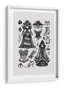 Arte de la moda victoriana - Yevheniia Lytvynovych | Cuadro decorativo de Canvas Lab