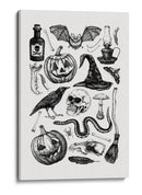 Halloween vintage - Yevheniia Lytvynovych | Cuadro decorativo de Canvas Lab