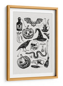 Halloween vintage - Yevheniia Lytvynovych | Cuadro decorativo de Canvas Lab