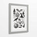 Halloween vintage - Yevheniia Lytvynovych | Cuadro decorativo de Canvas Lab