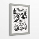 Halloween vintage - Yevheniia Lytvynovych | Cuadro decorativo de Canvas Lab