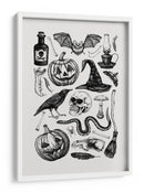 Halloween vintage - Yevheniia Lytvynovych | Cuadro decorativo de Canvas Lab