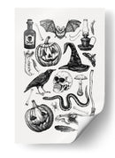 Halloween vintage - Yevheniia Lytvynovych | Cuadro decorativo de Canvas Lab