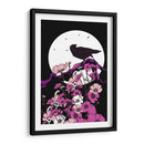 El cuervo y la luna llena II - Nicholas | Cuadro decorativo de Canvas Lab