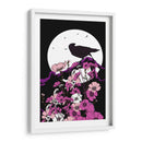 El cuervo y la luna llena II - Nicholas | Cuadro decorativo de Canvas Lab