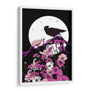El cuervo y la luna llena II - Nicholas | Cuadro decorativo de Canvas Lab