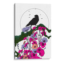 El cuervo y la luna llena V - Nicholas | Cuadro decorativo de Canvas Lab