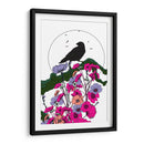 El cuervo y la luna llena V - Nicholas | Cuadro decorativo de Canvas Lab