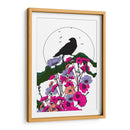 El cuervo y la luna llena V - Nicholas | Cuadro decorativo de Canvas Lab