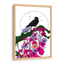 El cuervo y la luna llena V - Nicholas | Cuadro decorativo de Canvas Lab